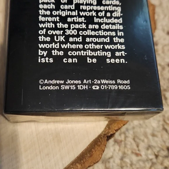 The Deck of Cards Andrew Jones Art London NEW